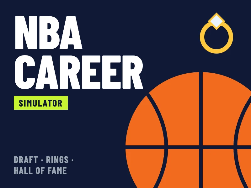 NBA Career Simulator game cover